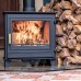 Ecosy+ Panoramic Traditional - (Wood Burning) Defra Approved, 5kw , Eco Design Ready  - 5 Year Guarantee 